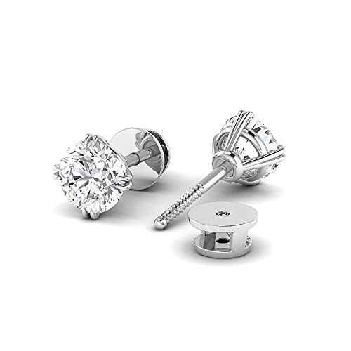 1.00 Ct - 14k White Gold
