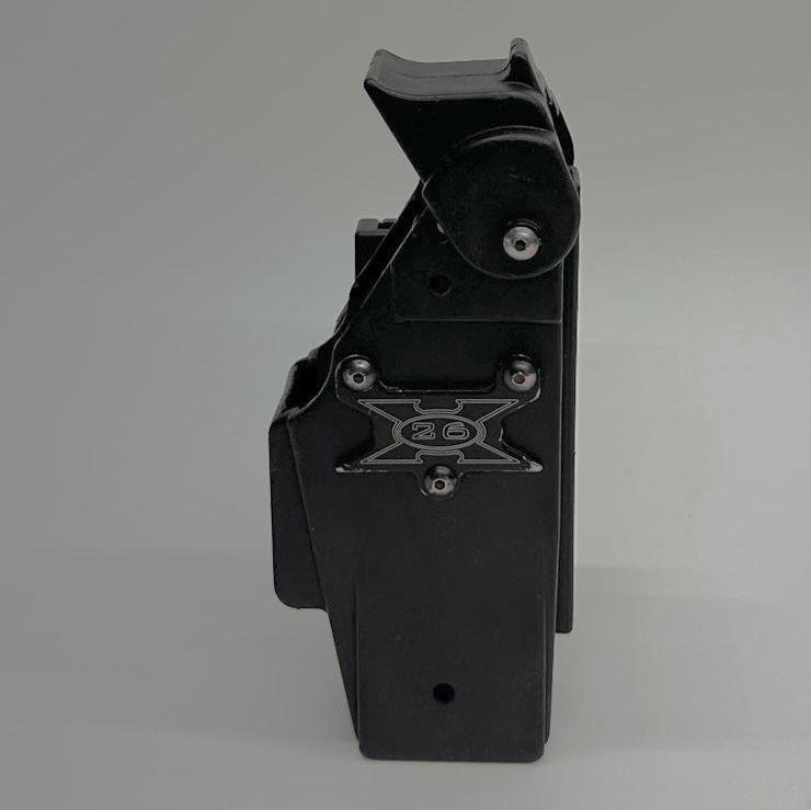 Blade Tech X26 Taser Holster - Right Hand Police Duty Belt with Hood & Tek Lok RH - Tactical Gear for Law Enforcement & Security Professionals