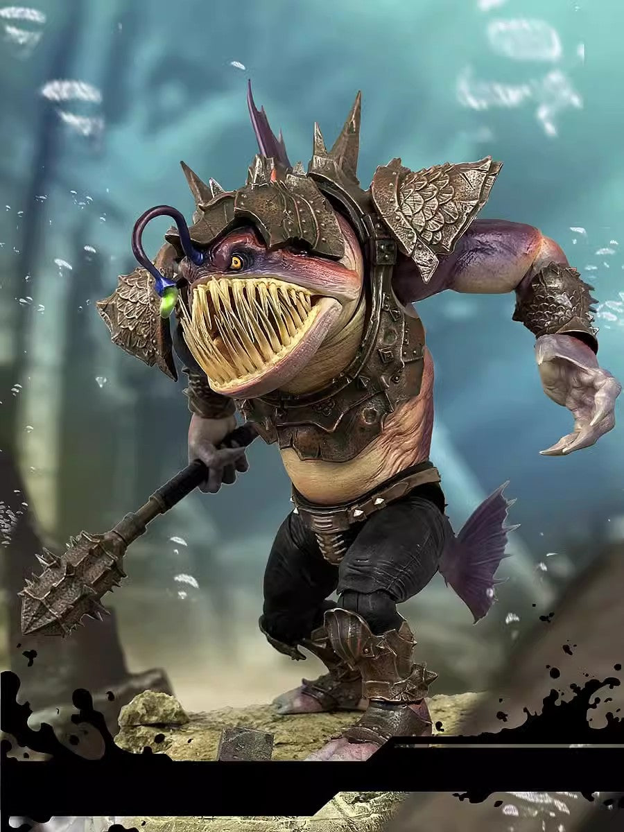 Fury Toys 1/12 Scale 7-inch Action Figure - The Record of the Mountain and Sea Demon God Lantern Fish Collectible Model for Display & Photography | Perfect for Anime Fans & Collectors