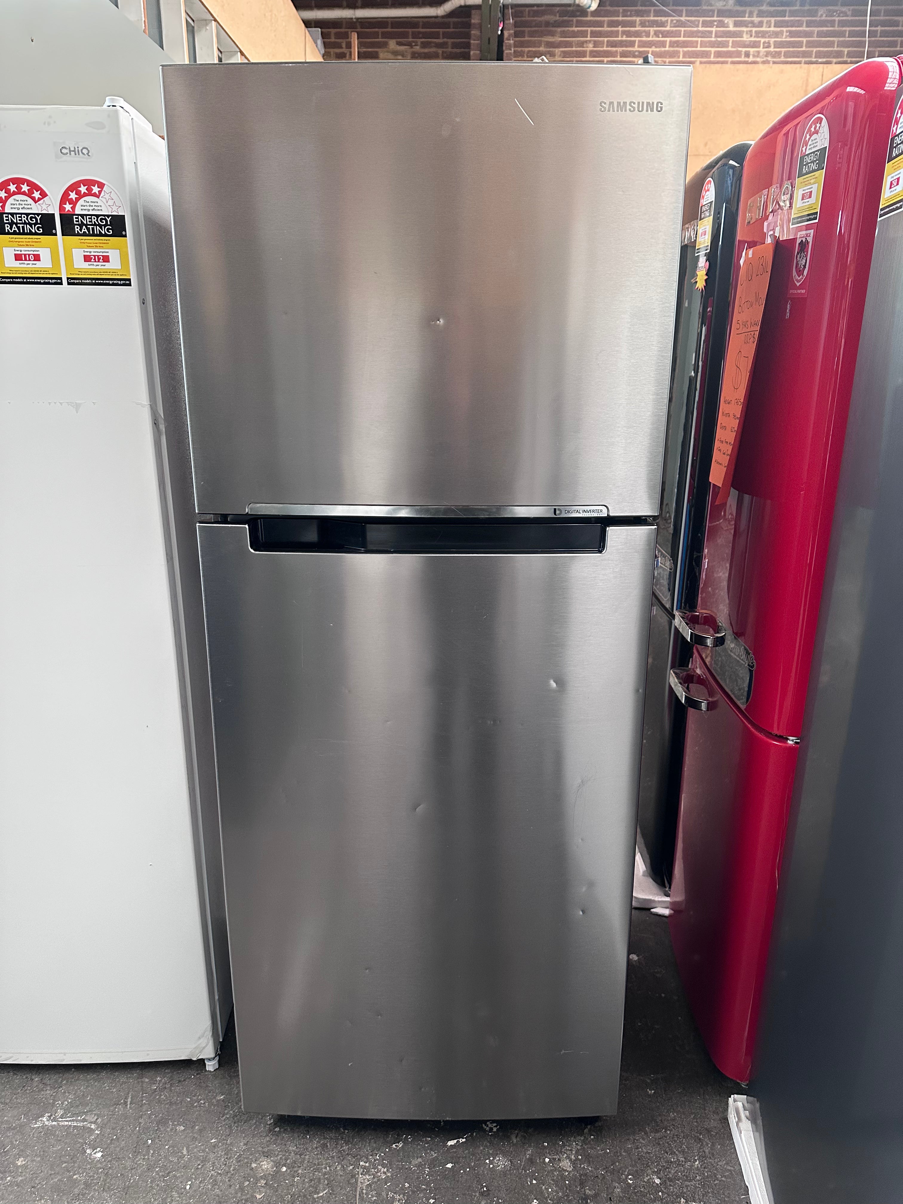 Samsung 393L Top Mount Refrigerator - Energy Efficient, Spacious Design [Certified Refurbished] - Perfect for Kitchens, Offices & Small Apartments