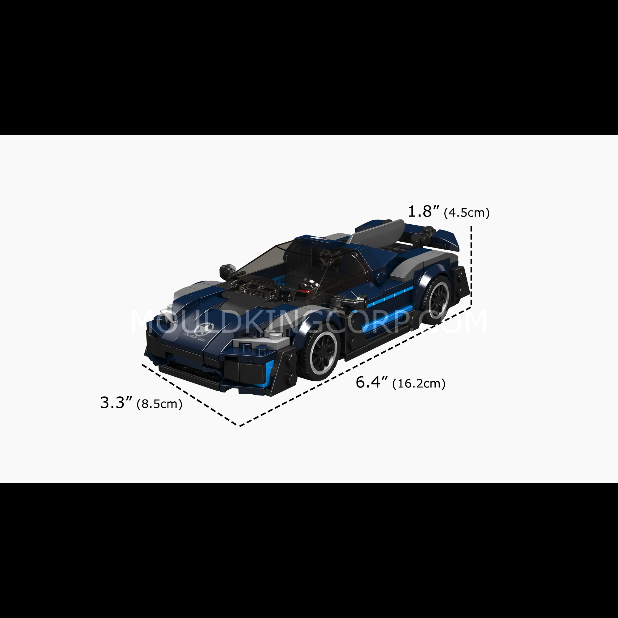 Mould King 27082 AMG One Supercar Building Set - 405 Pcs Model Car Kit for Adults & Kids | Perfect for Collectors, DIY Enthusiasts & Gifts | Build Your Own Mercedes-AMG One Replica