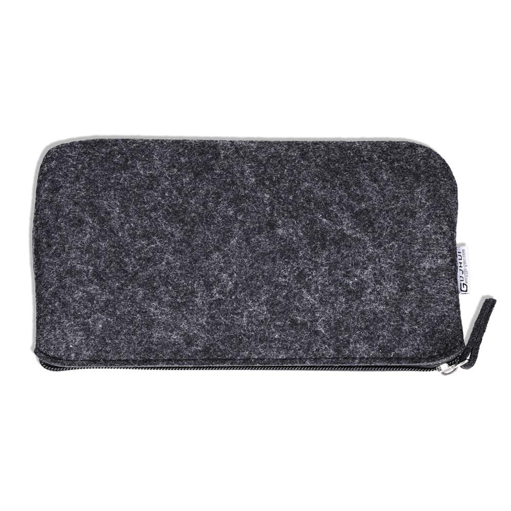 Portable Makeup Bag for Travel - Waterproof Cosmetic Organizer with Brush Holder, Toiletry Case for Women (Gray) | Perfect for Vacation, Gym & Daily Essentials Storage