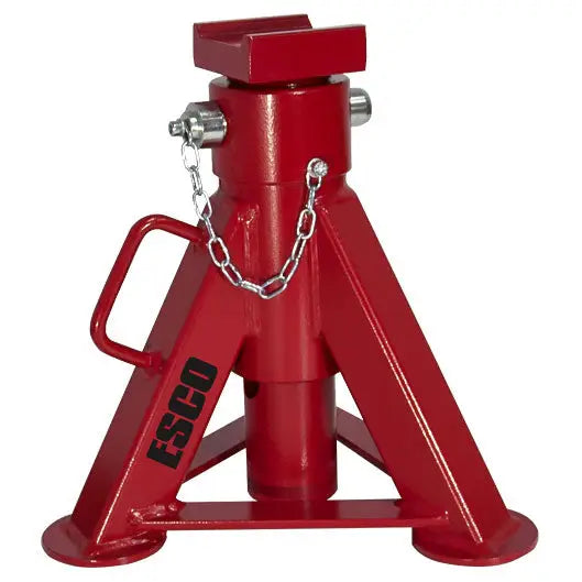 ESCO YAK 22 Ton Heavy Duty Jack Stands (Pair) - 18.9 Inch Lift Height - Professional Automotive & Truck Support - Ideal for Vehicle Maintenance, Repairs & Off-Road Use