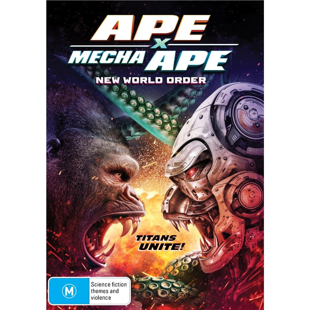Ape X Mecha Ape: New World Order Action Figure - Collectible Robot Ape Toy for Anime & Sci-Fi Fans | Perfect for Display, Gifts, and Role-Playing Games
