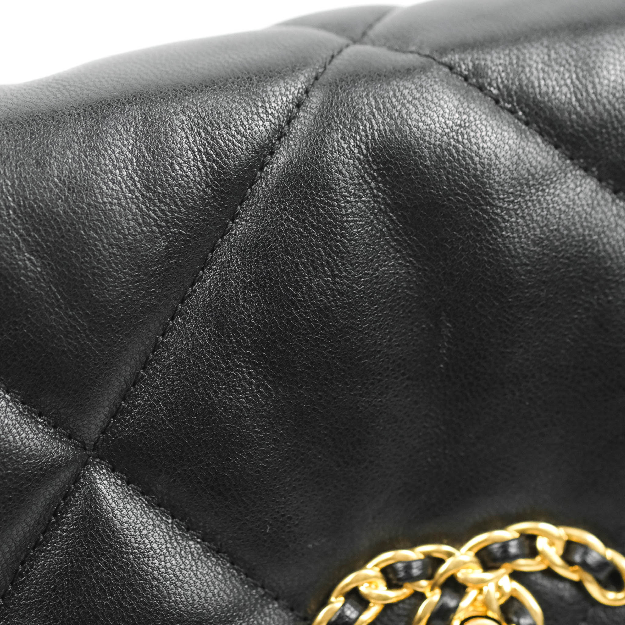 Chanel 19 Small Black Goatskin Leather Bag with Mixed Hardware - Luxury Designer Handbag for Women, Perfect for Date Night & Special Occasions