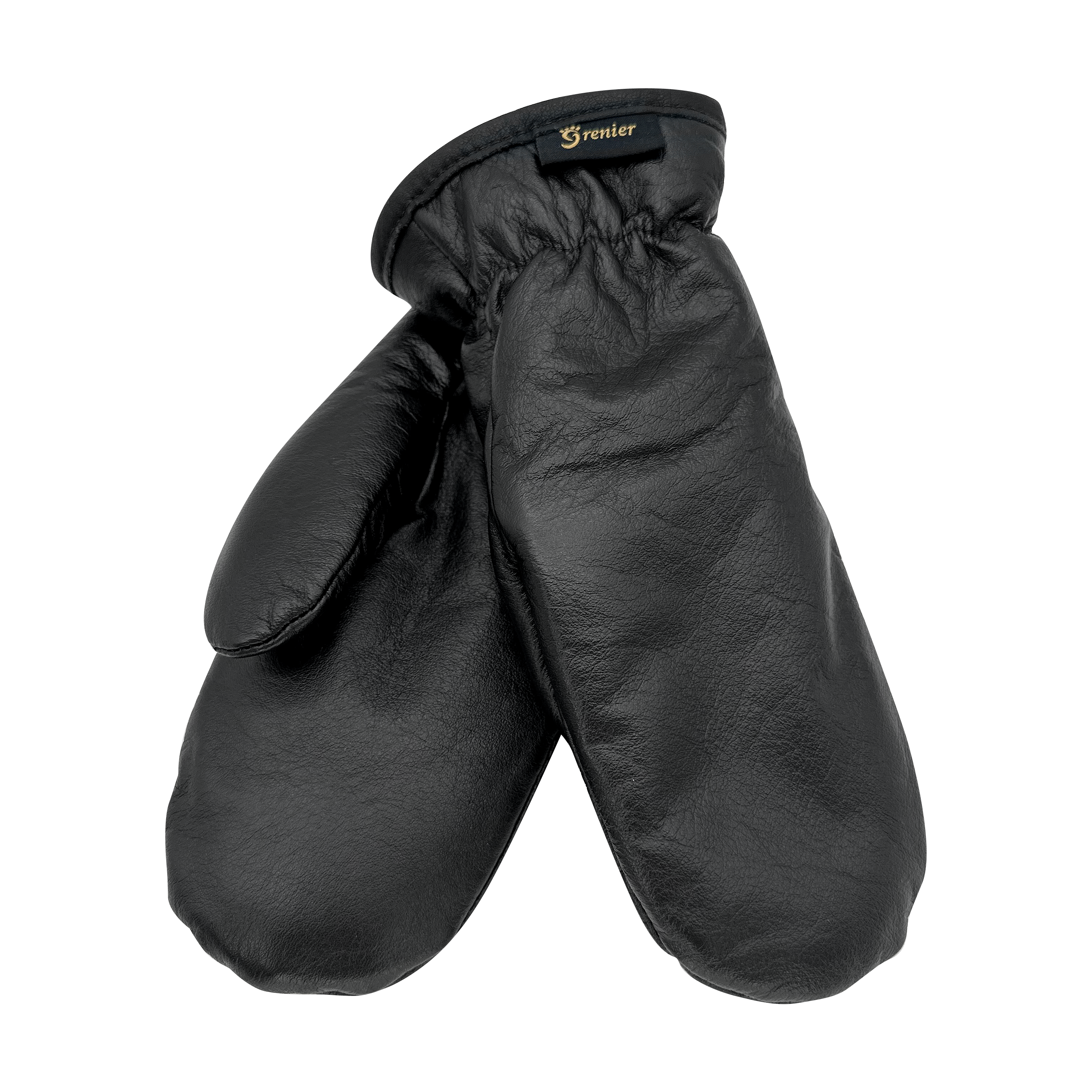 Women's Warm Sheepskin Lined Leather Mittens - Winter Gloves for Cold Weather, Outdoor Activities & Snow Sports