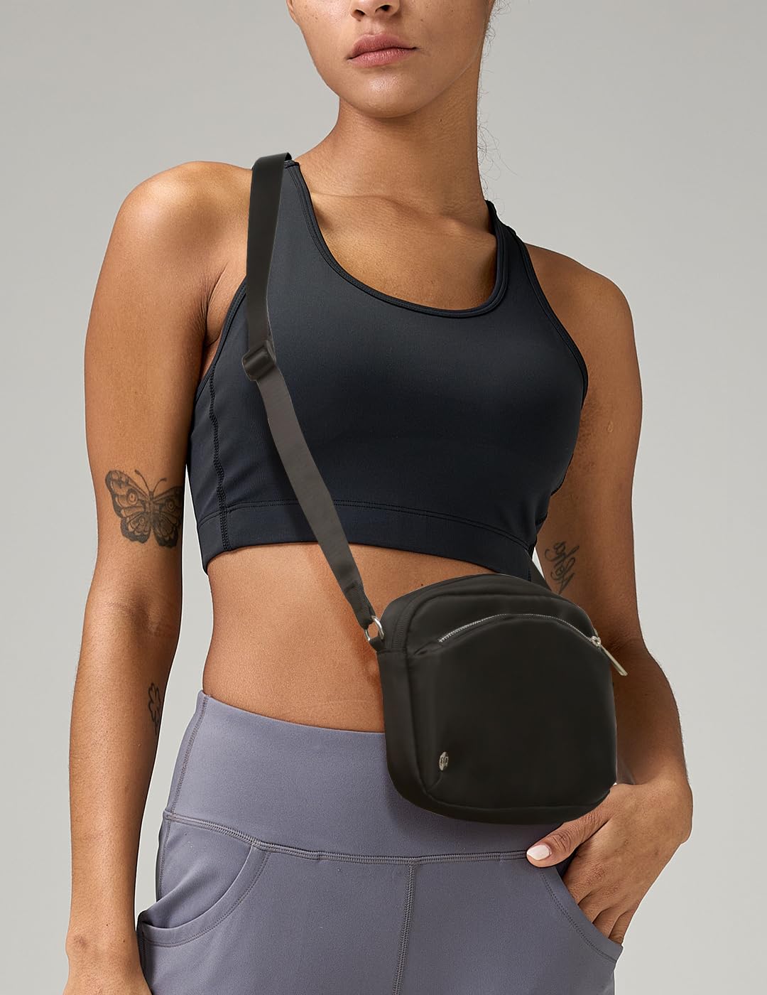 Waterproof Nylon Crossbody Bag for Women - Lightweight Travel Purse with Long Adjustable Strap, Durable & Stylish - Perfect for Daily Commute, Shopping, and Travel Accessories