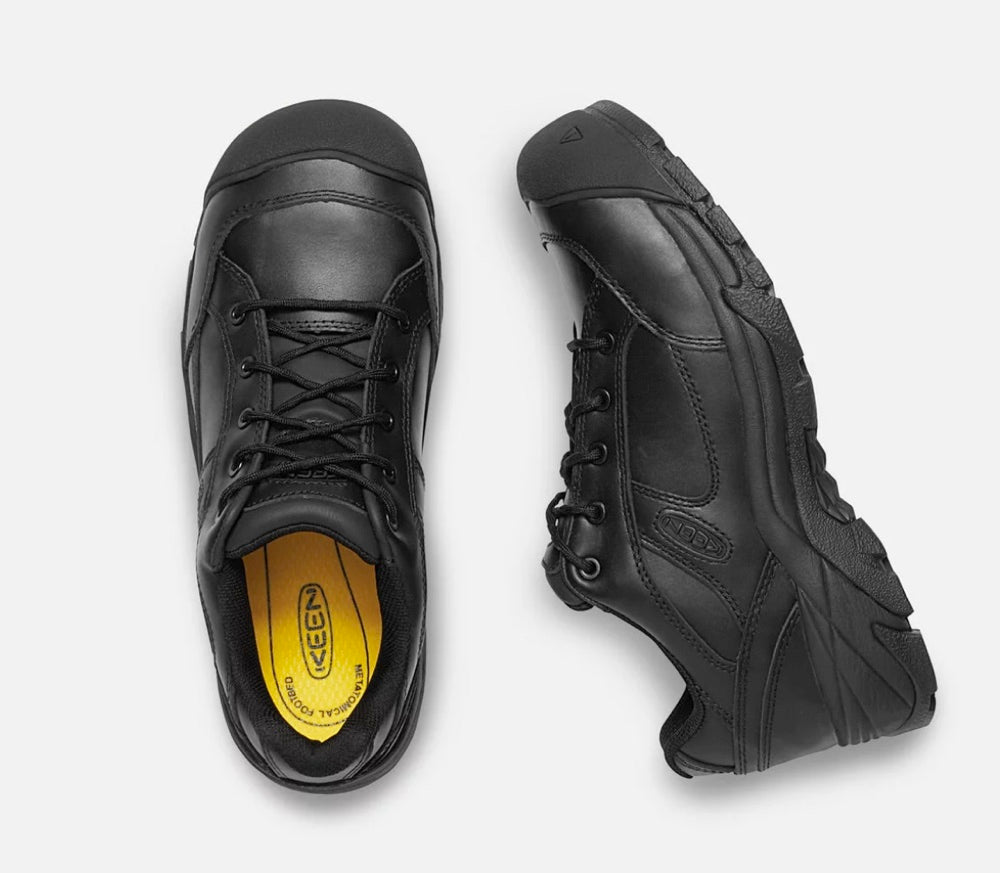 Keen Rossland Men's CSA Composite Toe Safety Work Shoes - Durable & Comfortable for Construction, Warehouse & Industrial Work