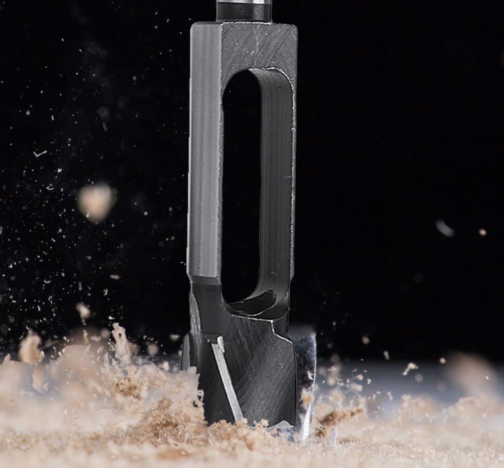 1-1/8 Inch Wood Tenon Dowel Plug Cutter - Professional Plug Maker Drill Bit for Woodworking, DIY Projects & Furniture Repair (Perfect for Cabinet Making, Joinery & Wood Crafts)
