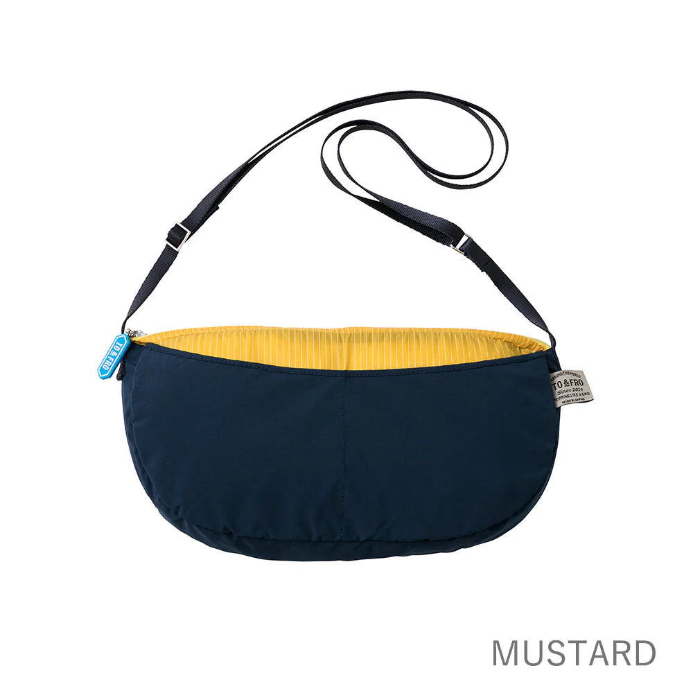 TO&FRO Packable Pouch - Mustard Yellow Foldable Travel Organizer | Compact Storage Bag for Toiletries, Cosmetics & Essentials | Perfect for Travel, Gym & Daily Use
