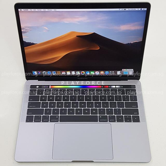 Apple MacBook Pro 13-inch with Touch Bar (2017 Model) - 16GB RAM, 1TB SSD, Space Gray - Includes AppleCare Protection - Perfect for Business, Creative Work & College Students