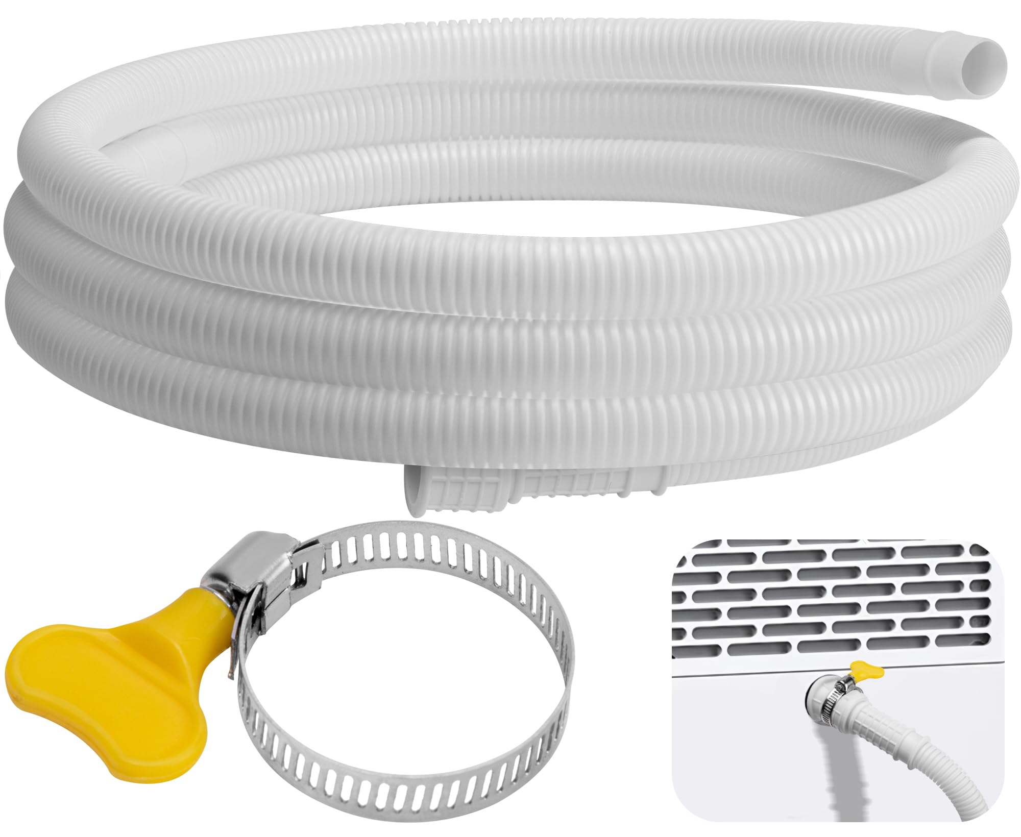 6.5Ft Universal Dehumidifier Drain Hose - Leakproof & Cuttable for Home Use