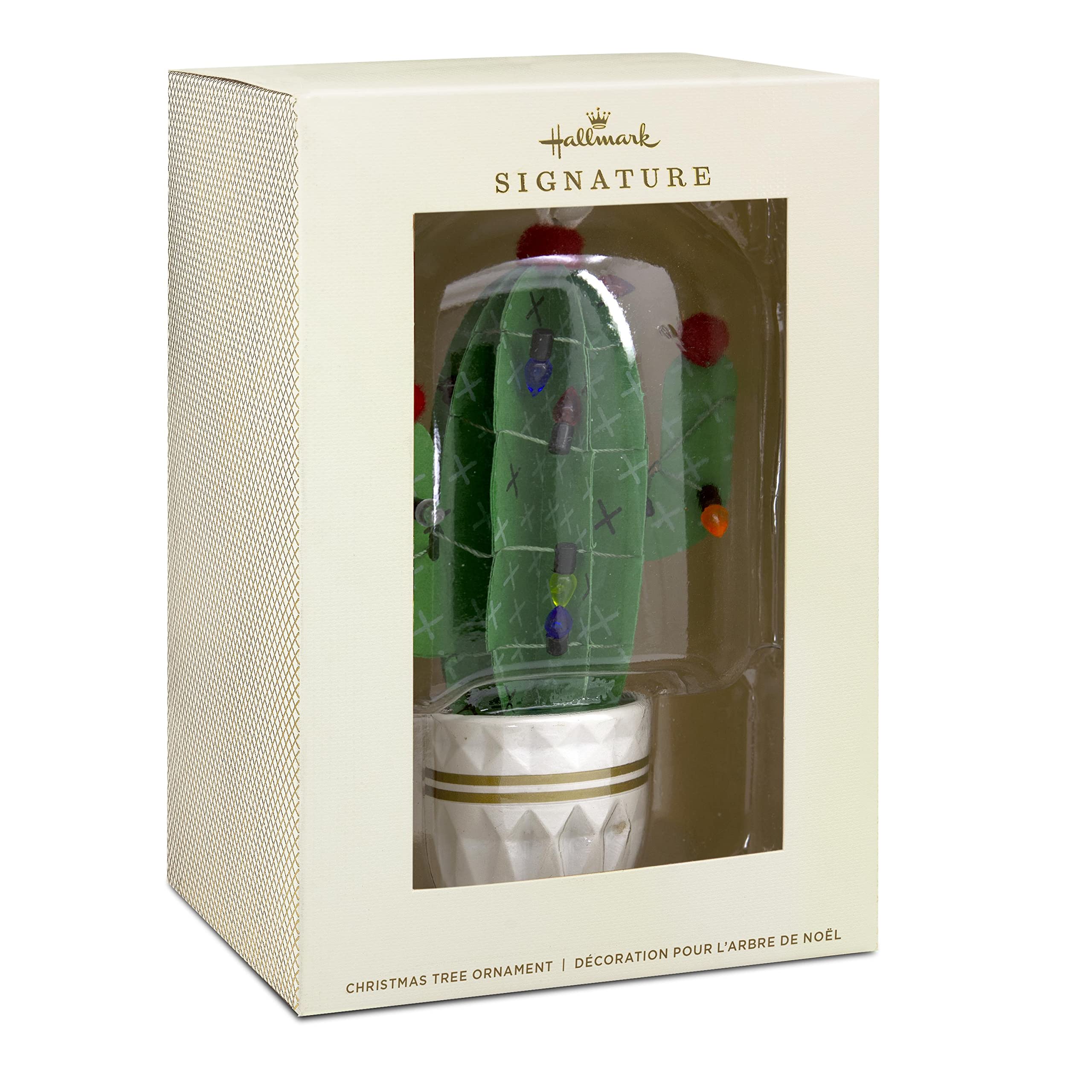 Hallmark Greenhouse Botanicals Christmas Ornament - Elegant Holiday Decor for Tree, Gift & Festive Home Decoration