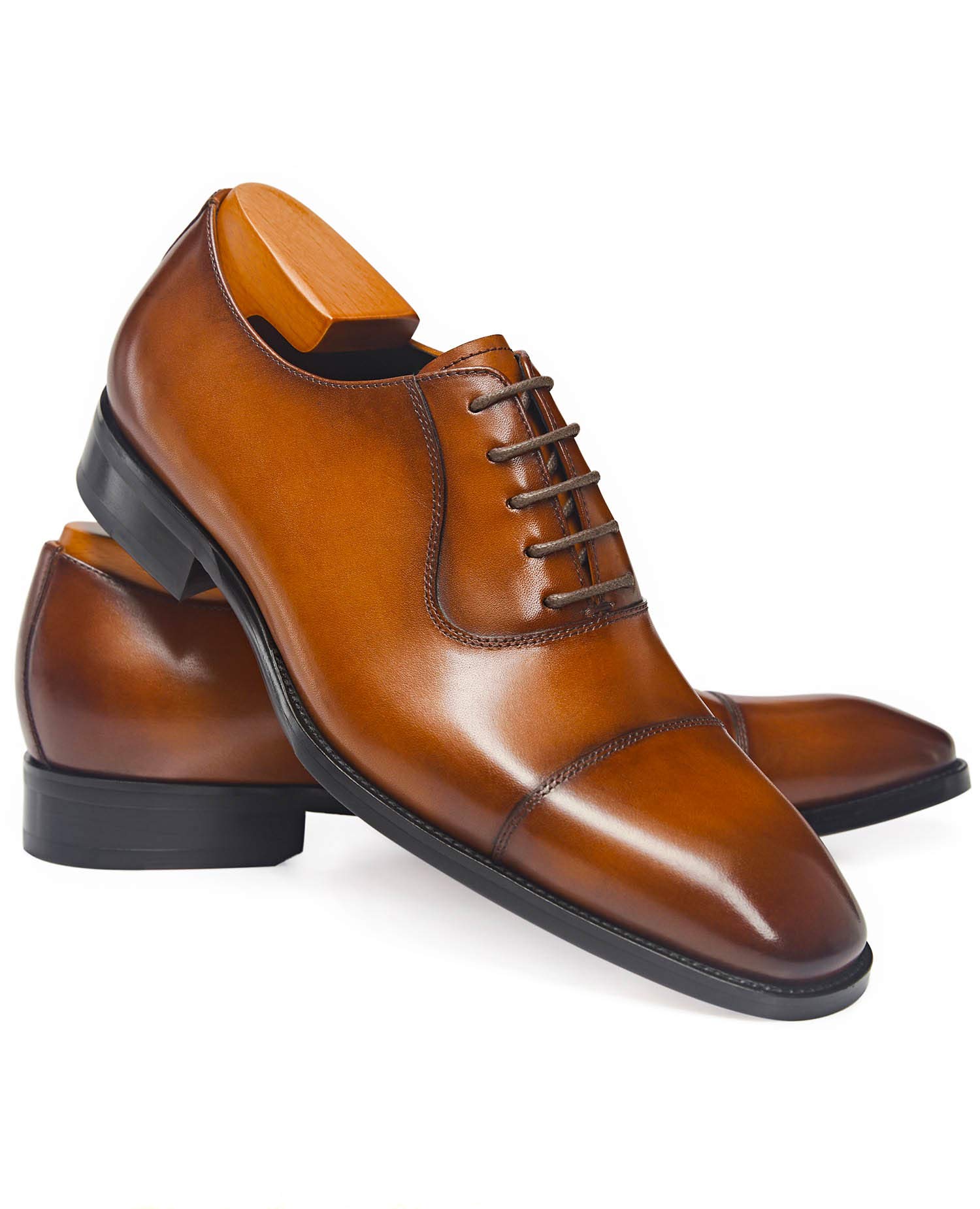 Men's Leather Oxford Dress Shoes - Formal Business Shoes for Work, Office & Wedding | Comfortable & Stylish