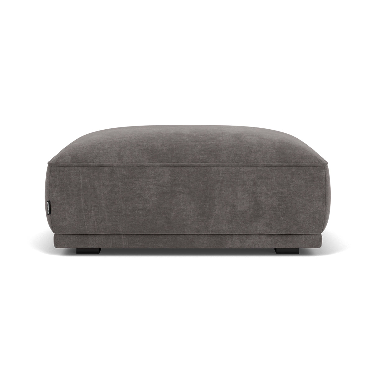 Leonora Fabric Storage Ottoman with Tufted Top - Stylish Footrest, Coffee Table & Extra Seating for Living Room, Bedroom & Dorm