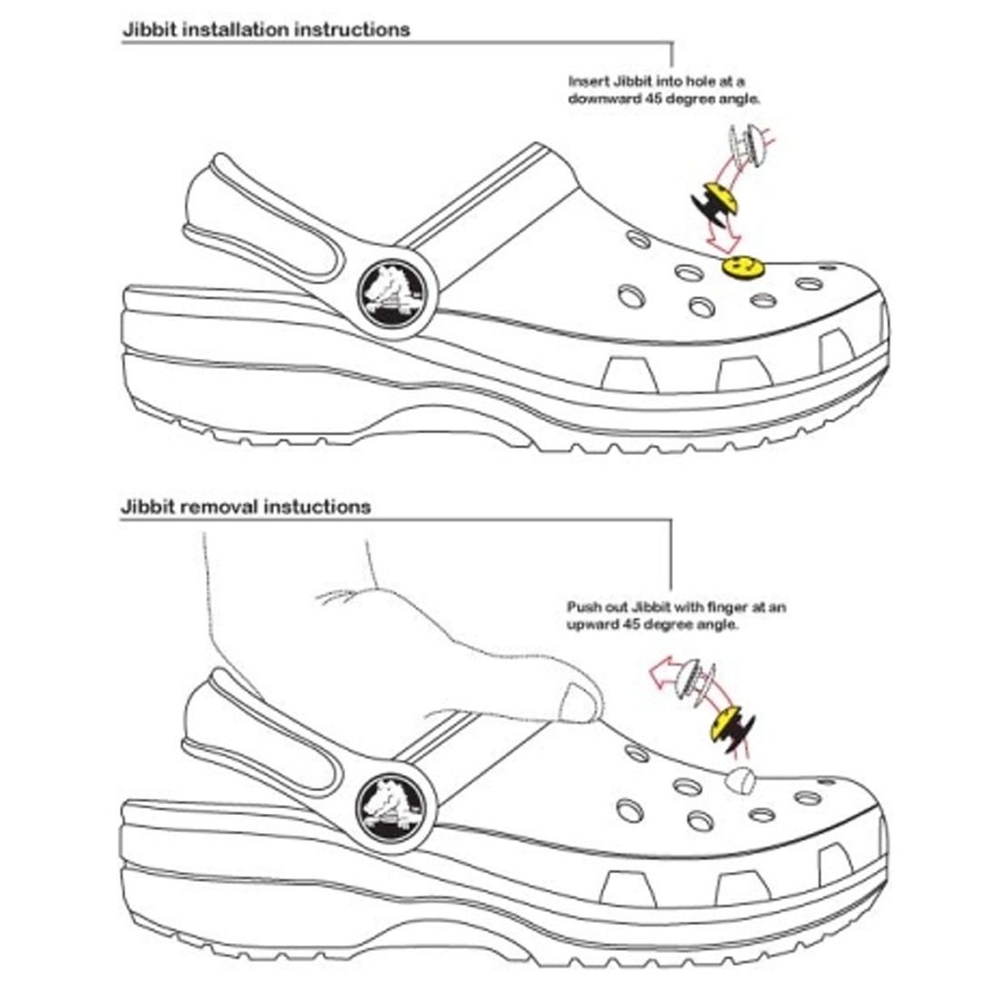 BLOWFISH JIBBITZ Shoe Charms - Fun & Customizable Croc Accessories for Kids & Adults | Perfect for School, Parties & Everyday Fashion