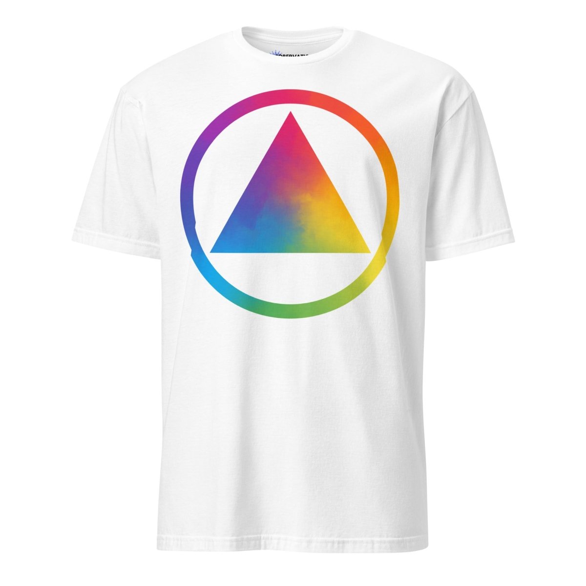 Rainbow Resilience Pride Essential T-Shirt - Large Print LGBTQ+ Graphic Tee for Pride Month, Gay Rights Support & Everyday Wear