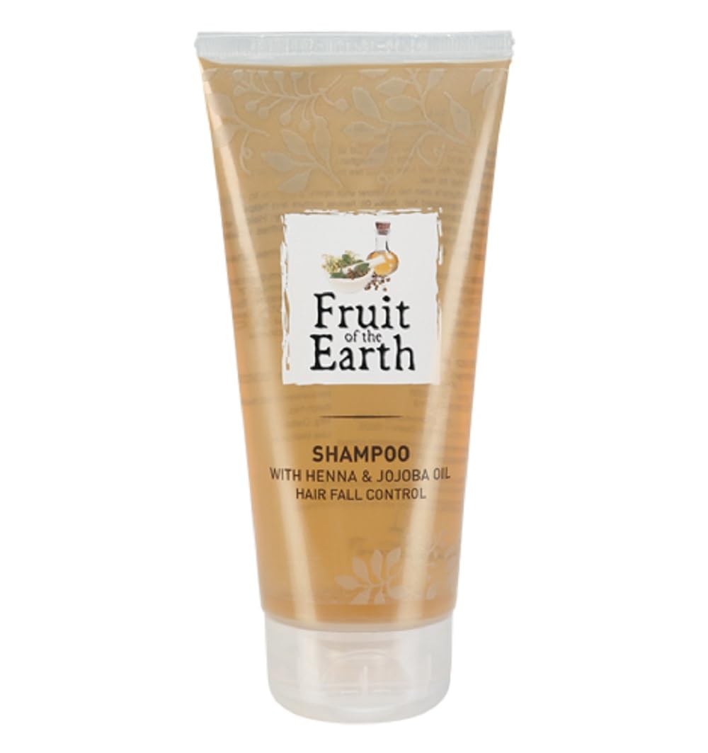 Fote Shampoo with Henna & Jojoba Oil for Hair Fall Control - 200ml | Natural Hair Growth Treatment for Thinning Hair | Perfect for Daily Use & Damaged Hair Repair
