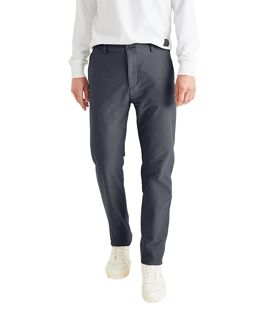 Dockers Men's Comfort Chino Straight Fit Smart 360 Knit Pants - Stretch Dress Pants for Business Casual (Regular & Big & Tall Sizes) | Office Wear, Travel & Everyday Comfort