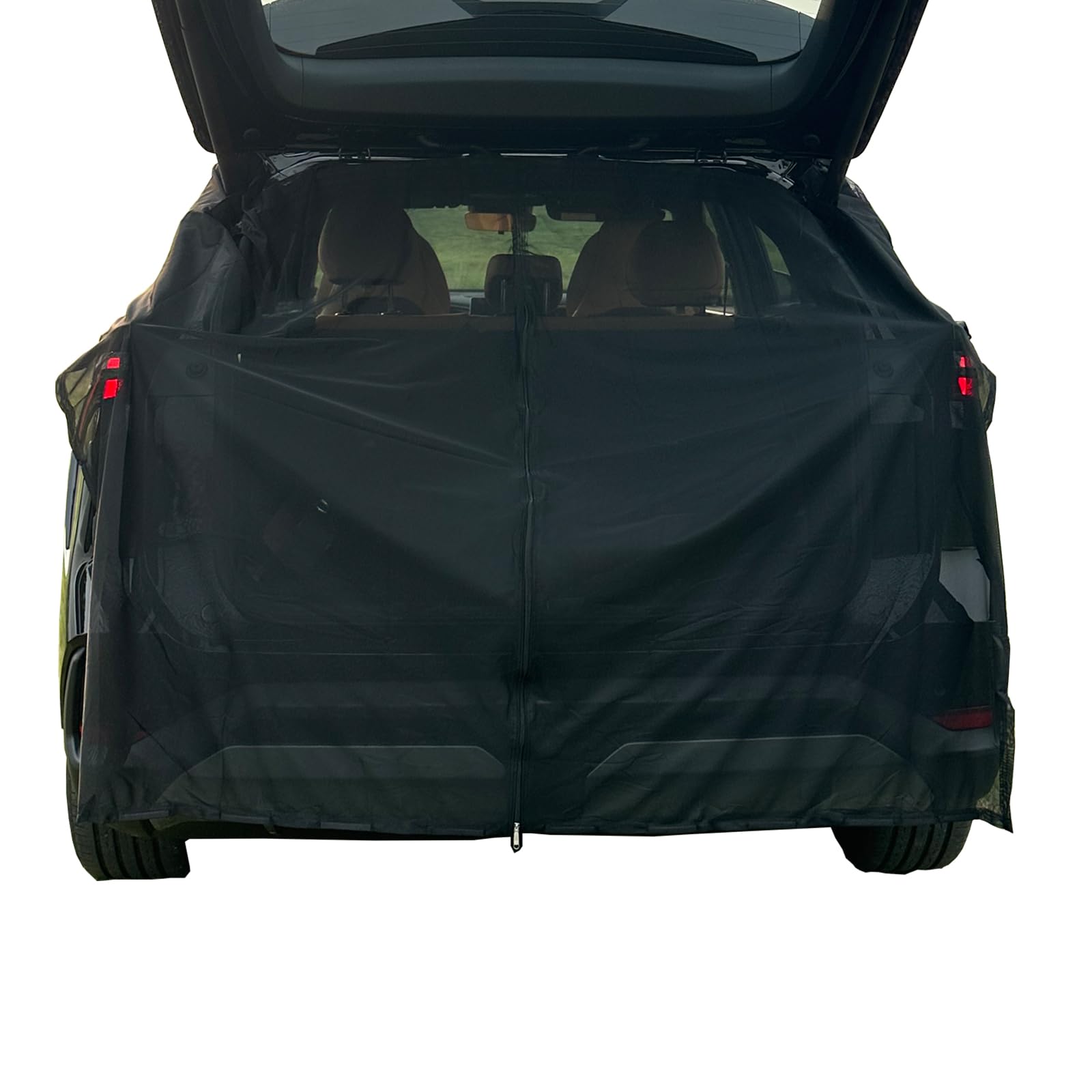 Car Camping Net - Magnetic Tailgate Mosquito Net for SUV, MPV & Trucks | Breathable Mesh Tent with UV Protection | Perfect for Outdoor Camping, Picnics & Road Trips