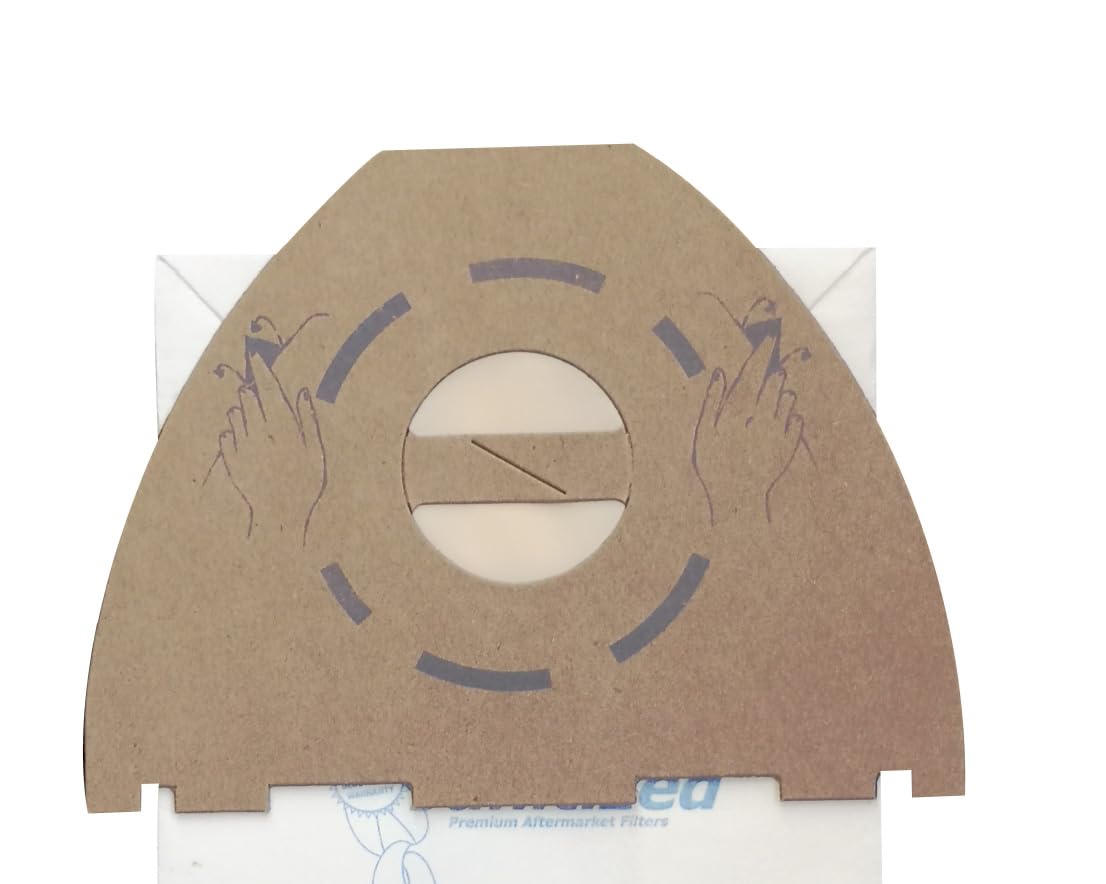 Premium Replacement Commercial Vacuum Paper Bags (10-Pack) - Compatible with Euroclean UZ964, Clarke UZ964 & Nilfisk UZ964 Vacuum Cleaners - Heavy-Duty Dust Collection for Offices, Hotels & Commercial Cleaning