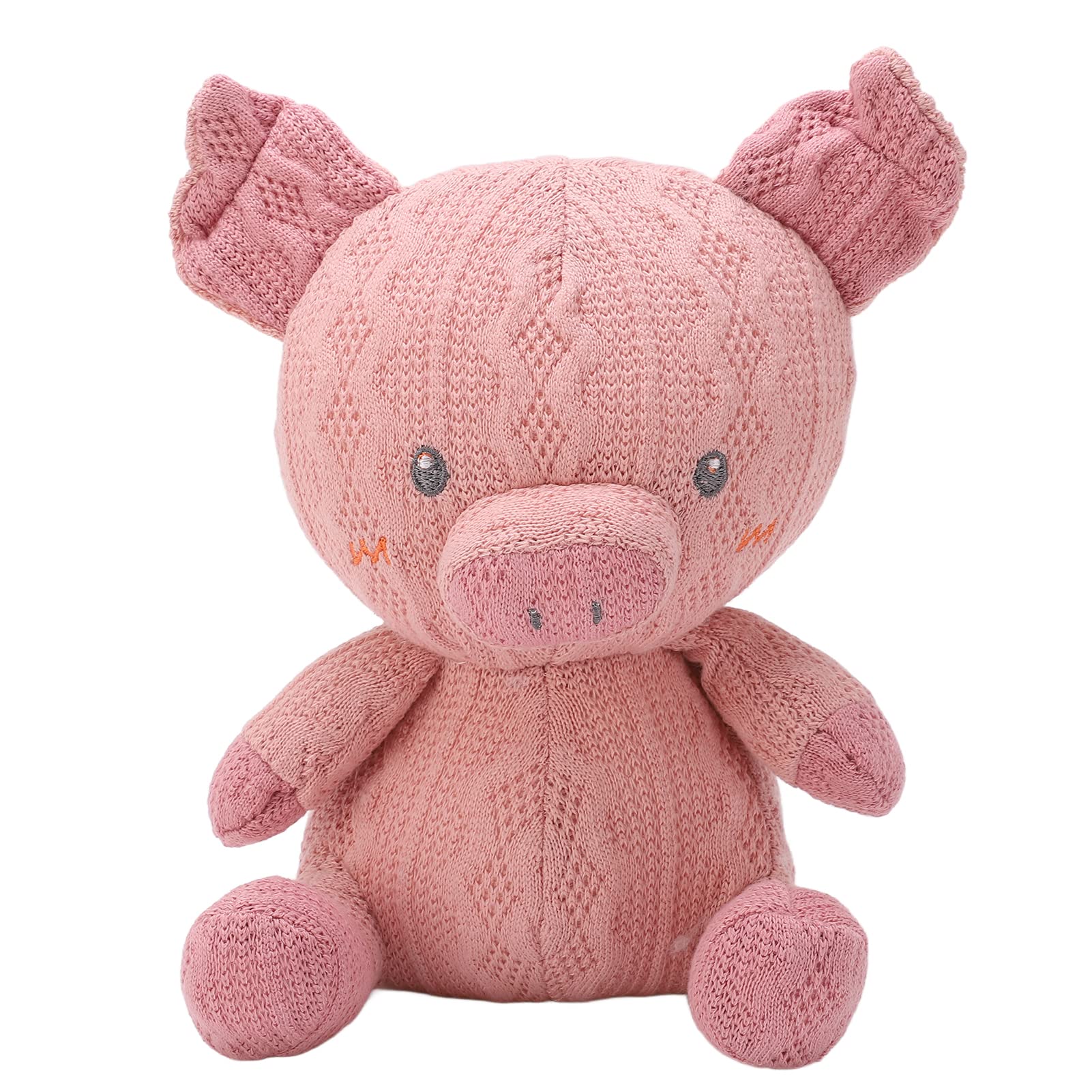 Soft Stuffed Pig Doll Toy for Babies & Kids - Cute Nursery Gift