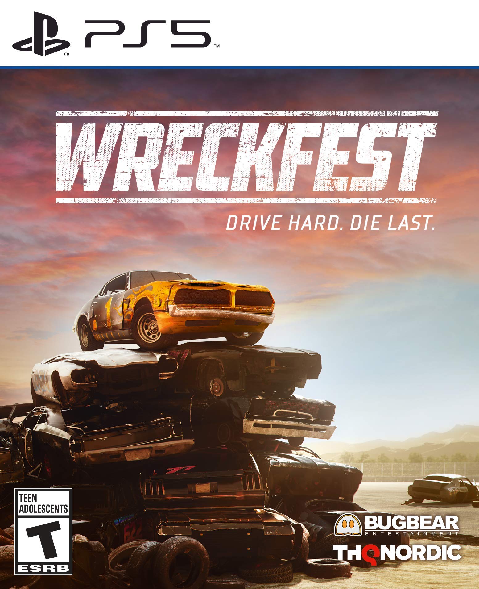 Wreckfest - PS5 Racing Game for PlayStation 5 | High-Speed Demolition Derby & Destruction Racing | Perfect for Multiplayer Gaming & Competitive Racing Enthusiasts