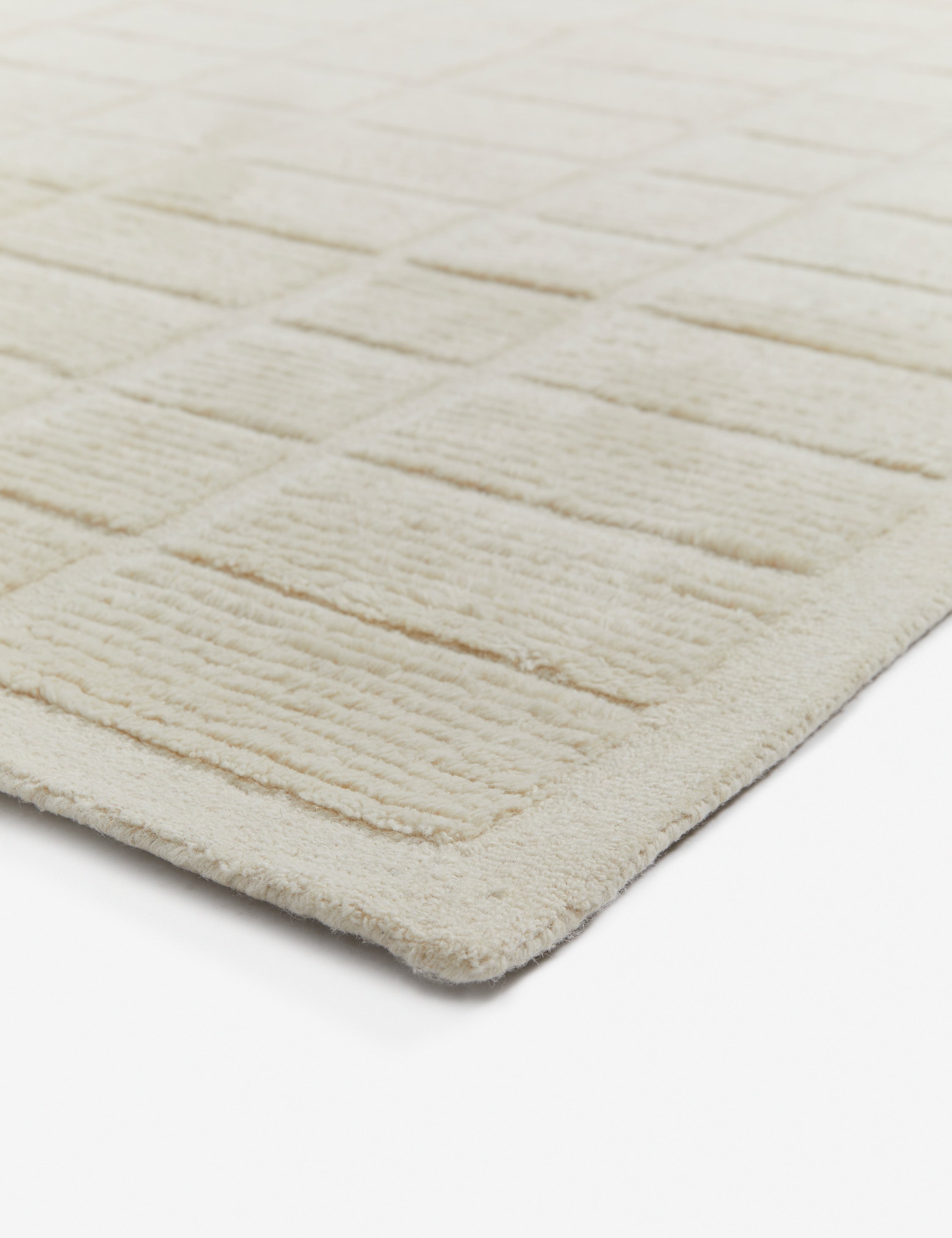 Geller Hand Tufted Wool Rug Swatch 12x12 Inches - Premium Home Decor for Living Room, Bedroom & Office