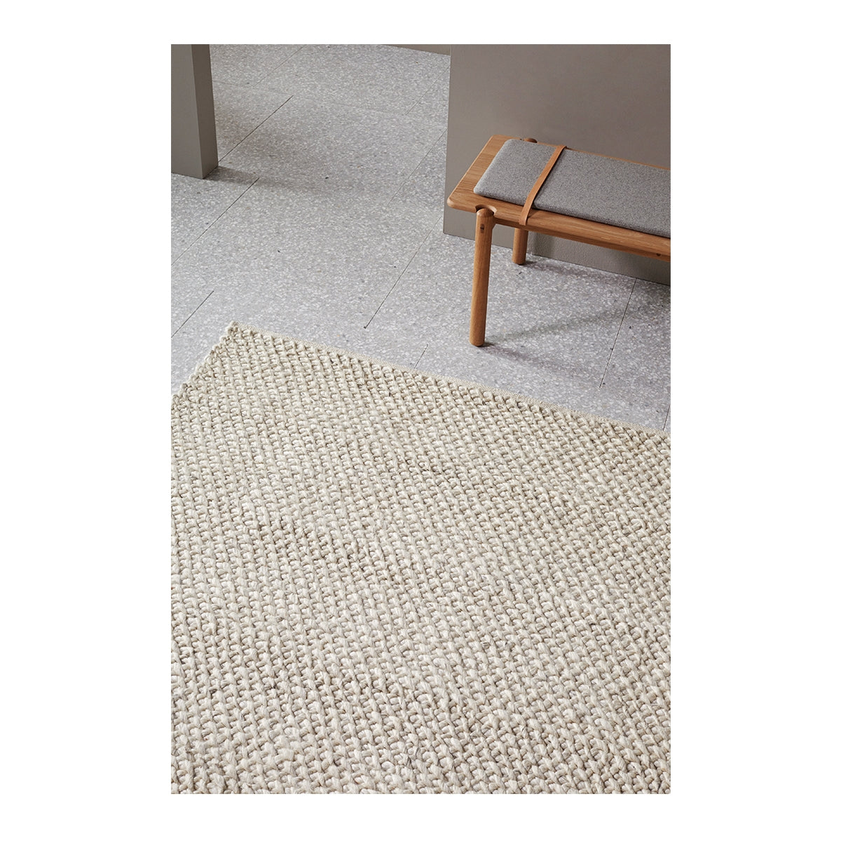 Premium Weave Emerson Rug - Soft & Durable Handwoven Area Rug for Living Room, Bedroom, or Office Decor - Stylish Home Accent Floor Mat