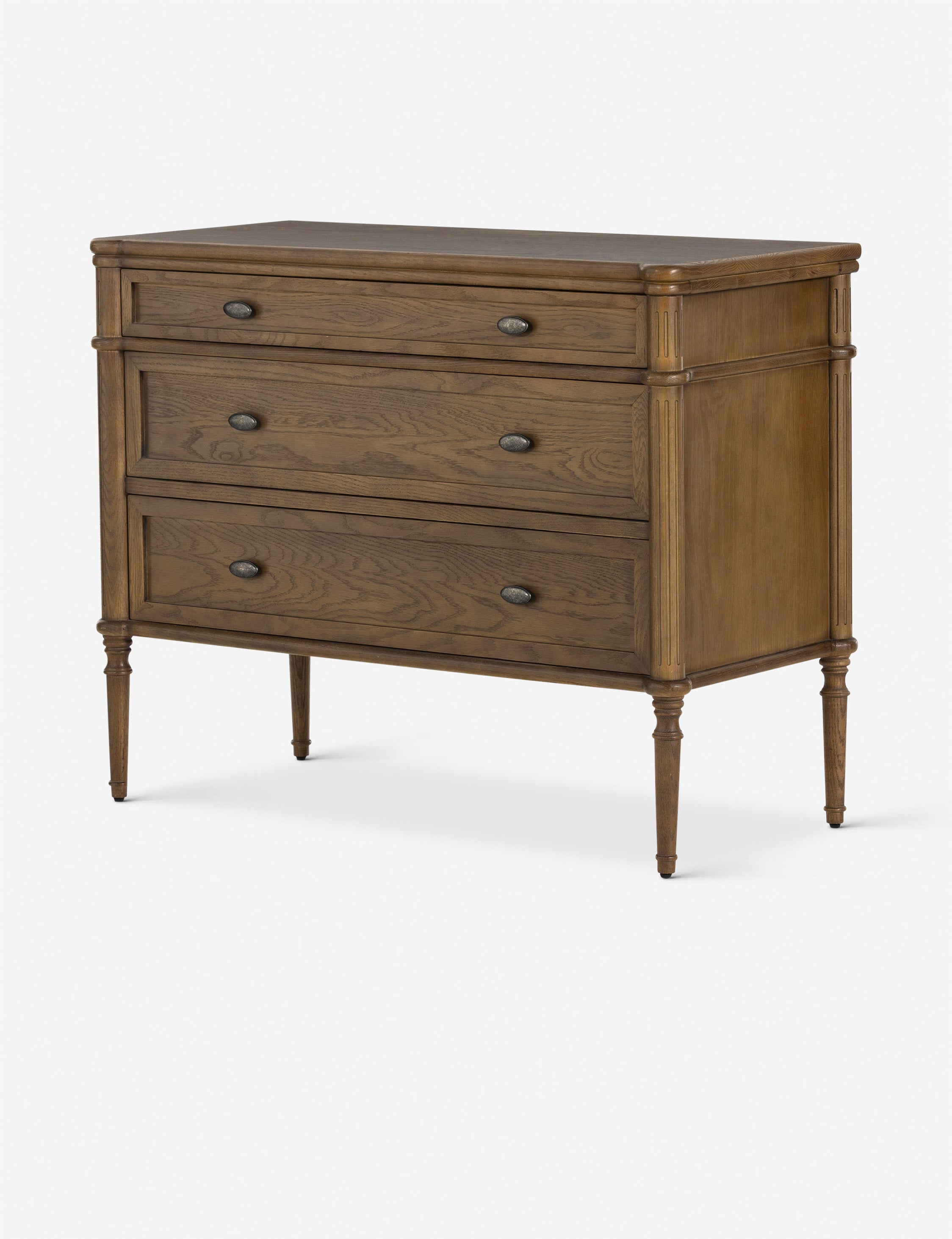 Delancey 3 Drawer Dresser - Modern Wooden Chest of Drawers for Bedroom & Closet Storage | Organize Clothes, Accessories & More