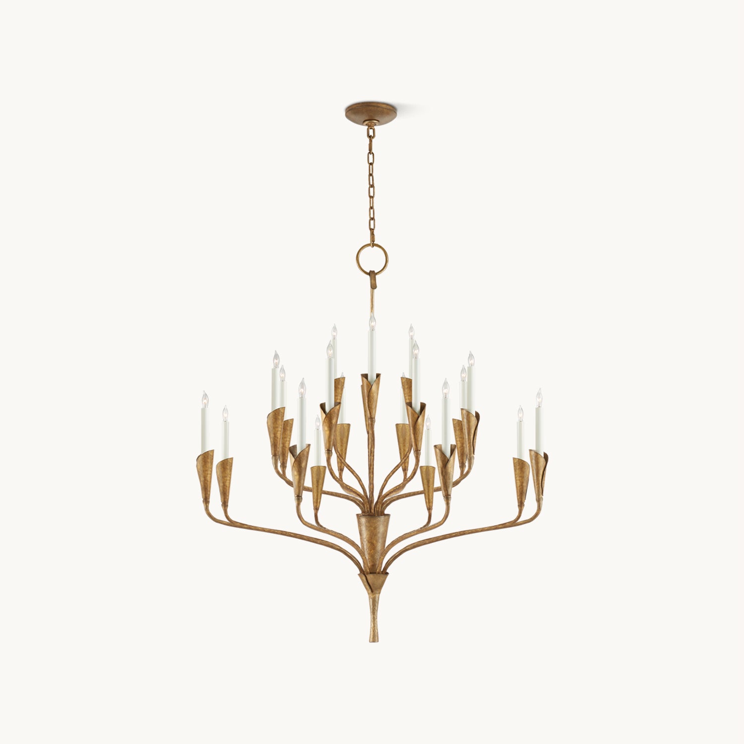 Elegant Aiden Chandelier - Modern Crystal Ceiling Light Fixture for Dining Room, Living Room & Bedroom | Perfect for Home Decor & Wedding Venues