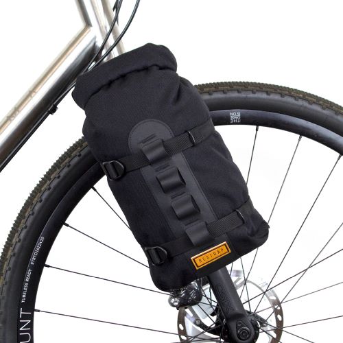 Restrap Fork Bag - Waterproof Bicycle Fork Mount Bag for Road & Mountain Bikes - Perfect for Commuting, Touring & Adventure Cycling