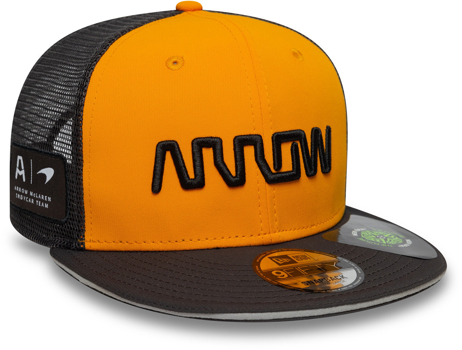 Arrow McLaren IndyCar New Era 9Fifty Team Snapback Cap - Official Racing Hat for Motorsport Fans & Streetwear Style