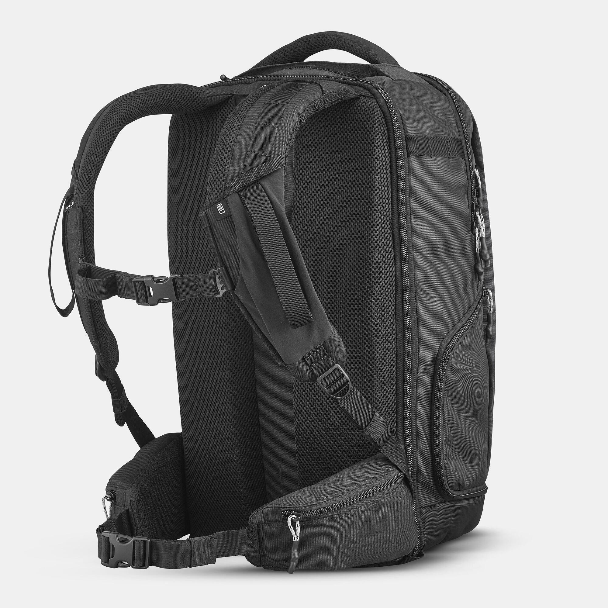 Quechua NH Explorer 900 Focus Camera Backpack - Waterproof DSLR Camera Bag for Travel & Hiking - Perfect for Photographers & Outdoor Adventures