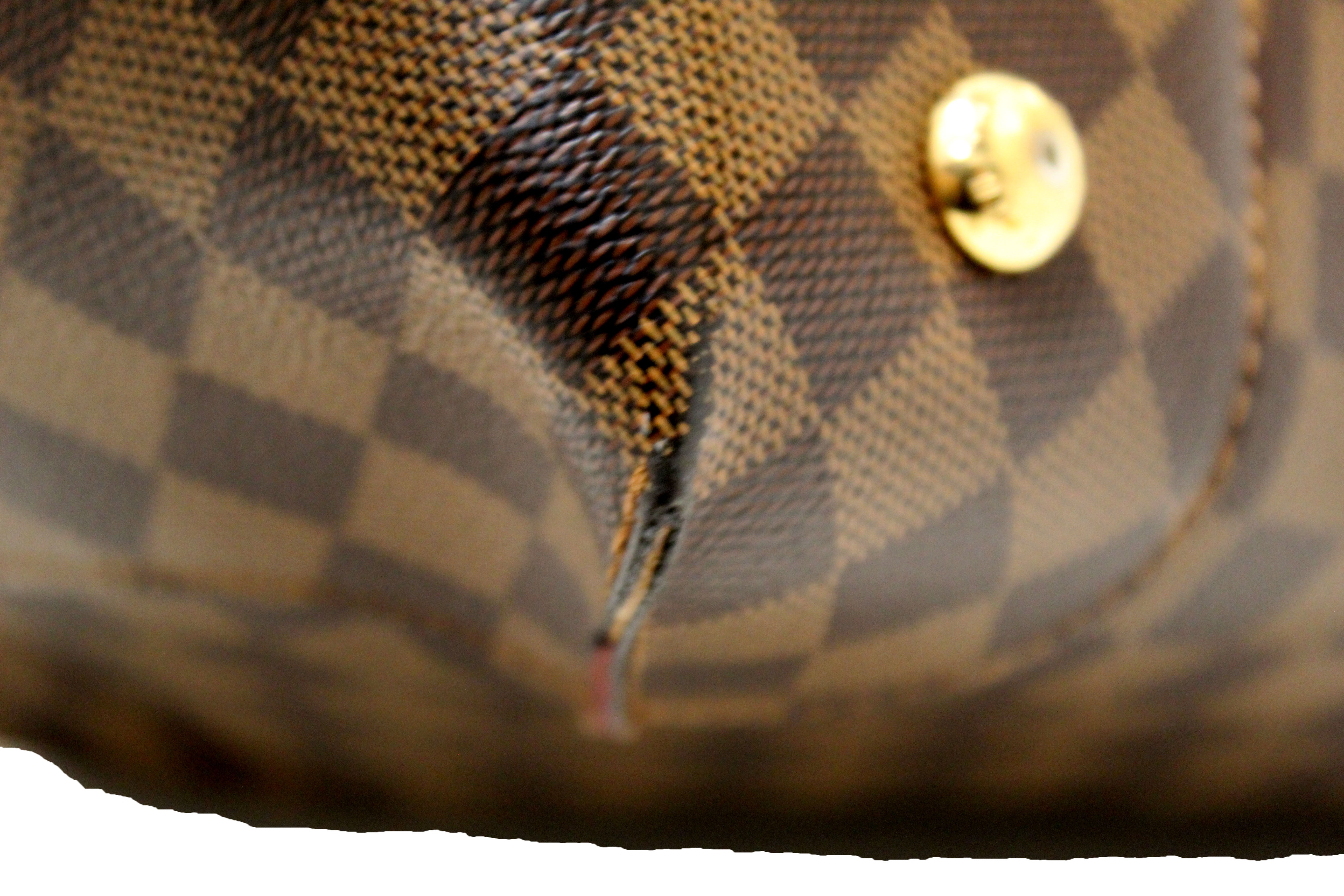 Authentic Louis Vuitton Damier Ebene Caissa Hobo Shoulder Bag - Luxury Designer Handbag for Women, Perfect for Work, Travel & Everyday Use
