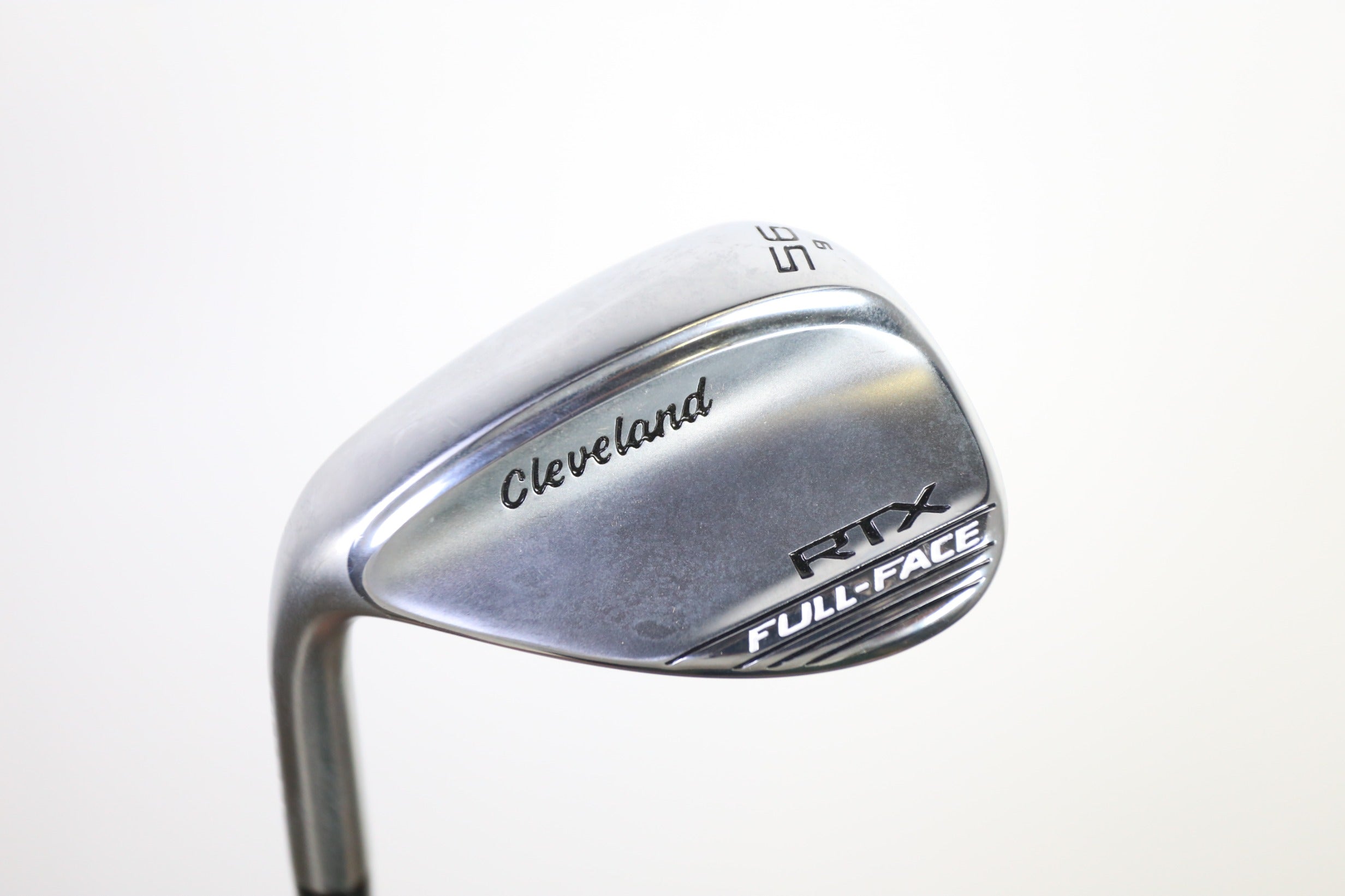 Used Cleveland RTX Full Face ZipCore Tour Satin Sand Wedge - Left Handed 56° Stiff Flex Golf Club for Short Game & Bunker Shots