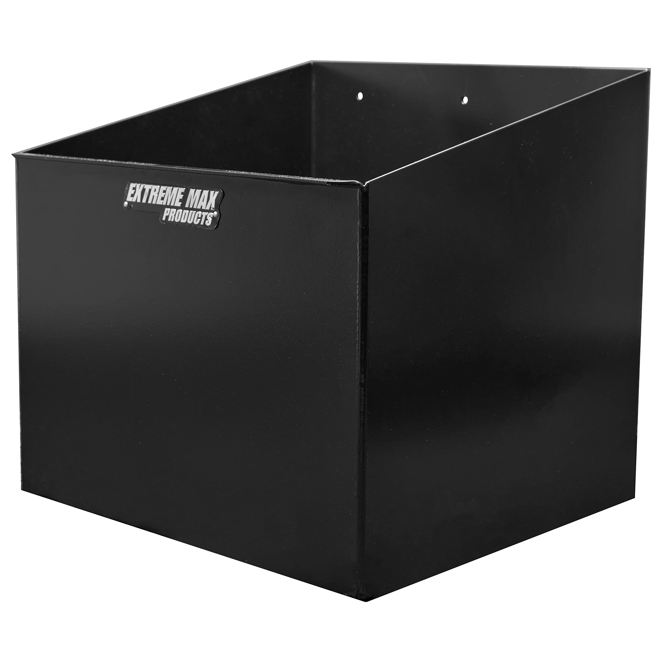 Extreme Max 5001.6157 Heavy-Duty Aluminum Fuel Jug Holder - 5 Gallon Gas Can Organizer for Race Trailers, Garage & Workshop Storage - Black | Perfect for Motorsports, Construction Sites & Outdoor Equipment Storage