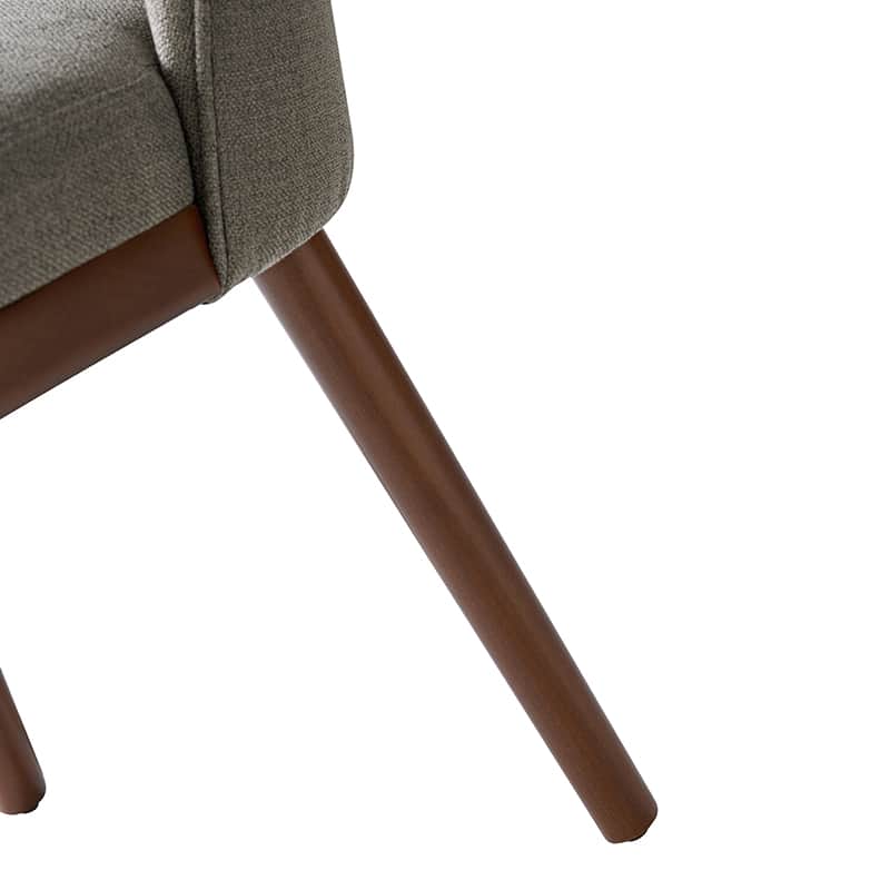 Serta Upholstered Dining Chairs with Solid Wood Legs - Comfortable Modern Kitchen & Dining Room Seating (Set of 2/4/6) for Home, Restaurant, or Office Use