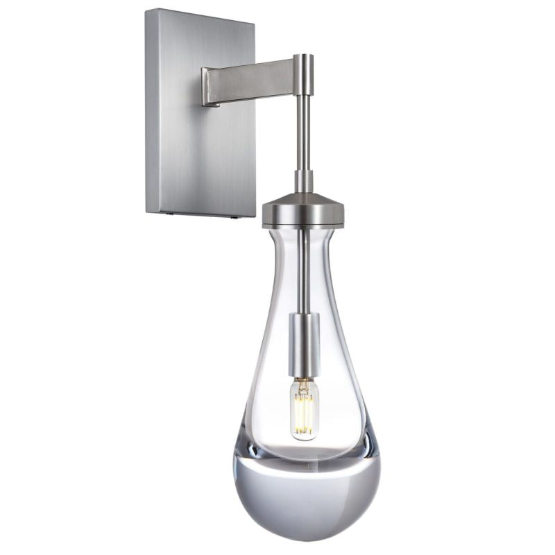 5 Inch Raindrop Series Wall Sconce - Modern LED Light Fixture for Bedroom, Living Room & Hallway Lighting
