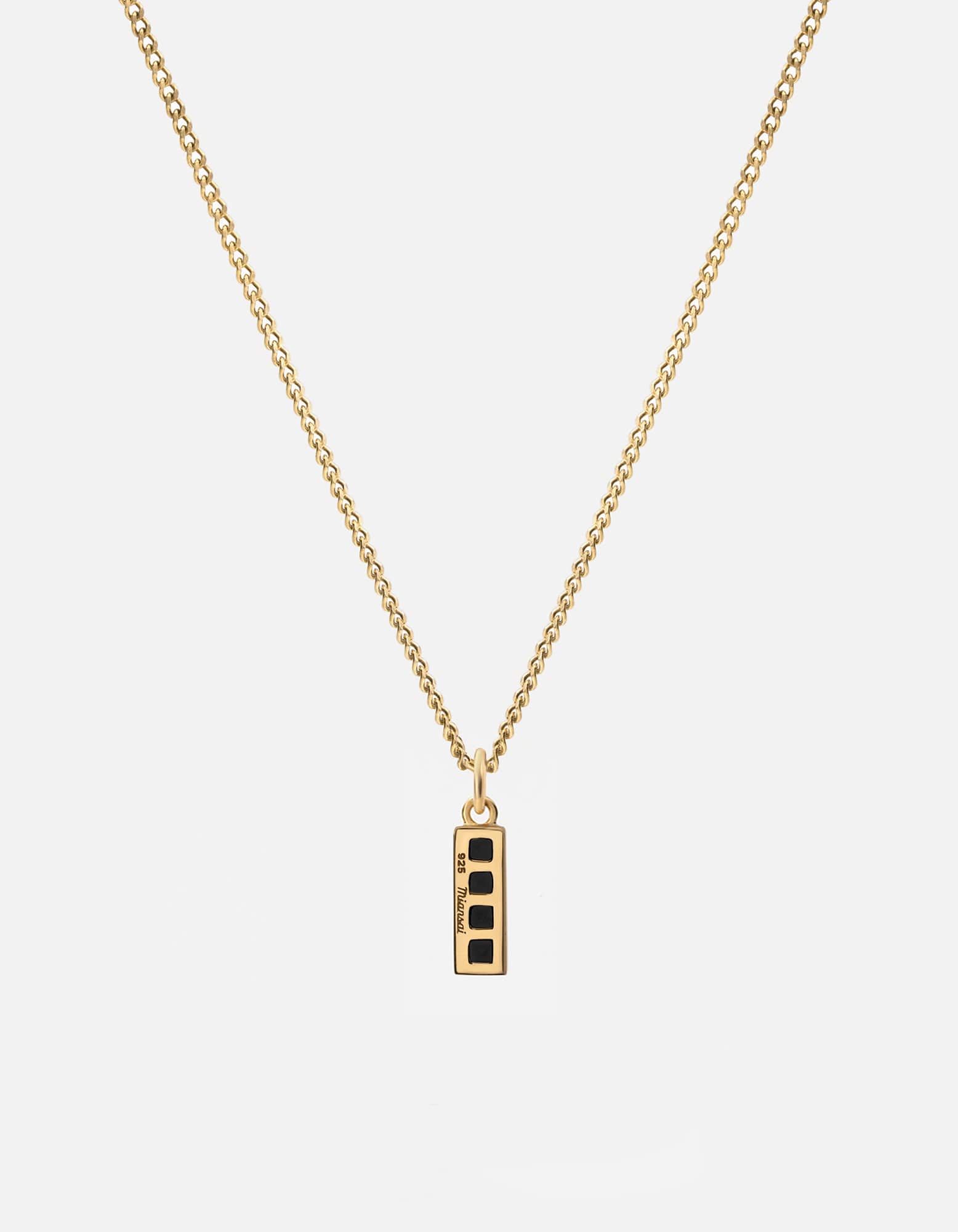 Totem Spinels Necklace in Gold Vermeil - Elegant Jewelry for Women, Perfect for Gifts & Special Occasions
