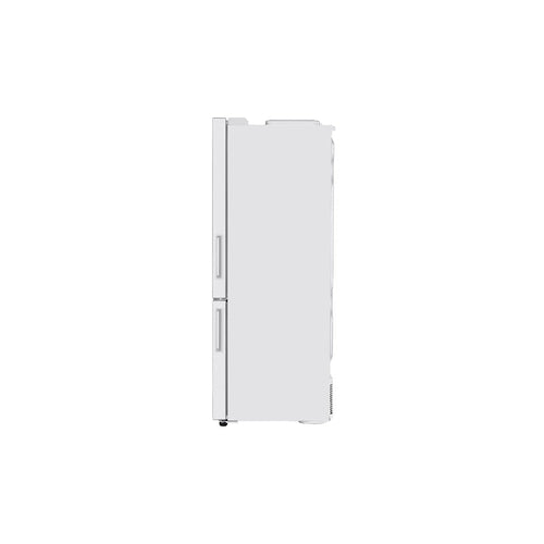 LG GB 455WL 454L Bottom Mount Refrigerator - Energy Efficient White French Door Fridge with Door Cooling System - Perfect for Modern Kitchens & Large Families