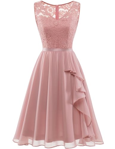 Blush-lace Chiffon