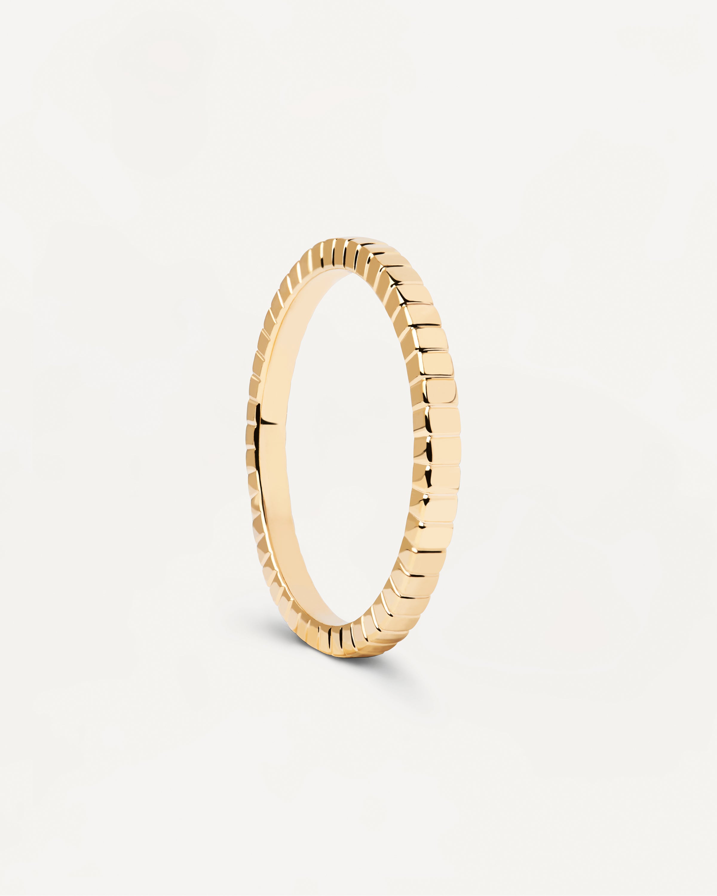 Elegant 14K Gold Ring for Women - Minimalist Dainty Jewelry Gift for Her - Perfect for Weddings, Anniversaries & Everyday Wear