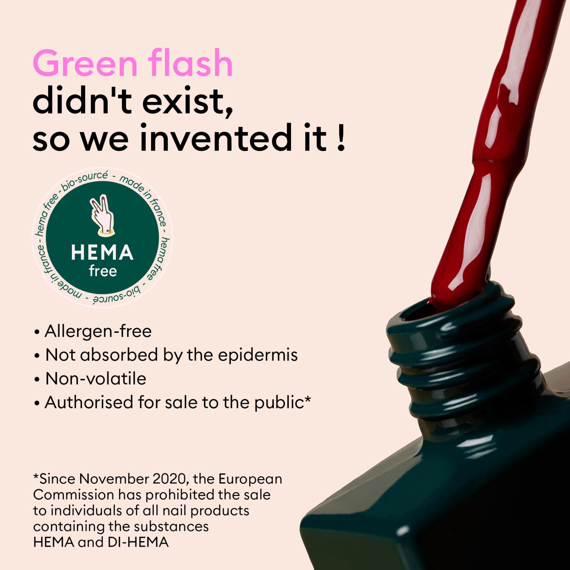 MANUCURIST Green Flash Premium LED Gel Nail Polish Kit - 36W LED Nail Lamp, Base Coat, Top Coat, Hortencia Polish, Vegan Gel Polish Remover & Nail Clips | Professional At-Home Manicure Set for Salon-Quality Nails
