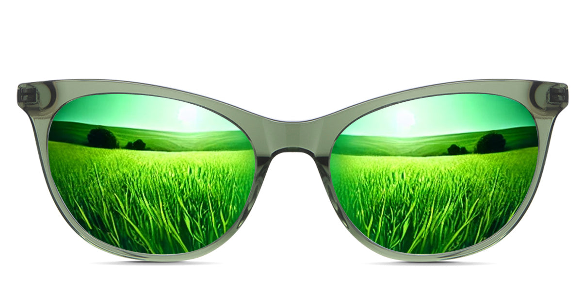 Gaia Women's Prescription Polarized Sunglasses - UV Protection, Anti-Glare for Driving, Outdoor & Fashion Use