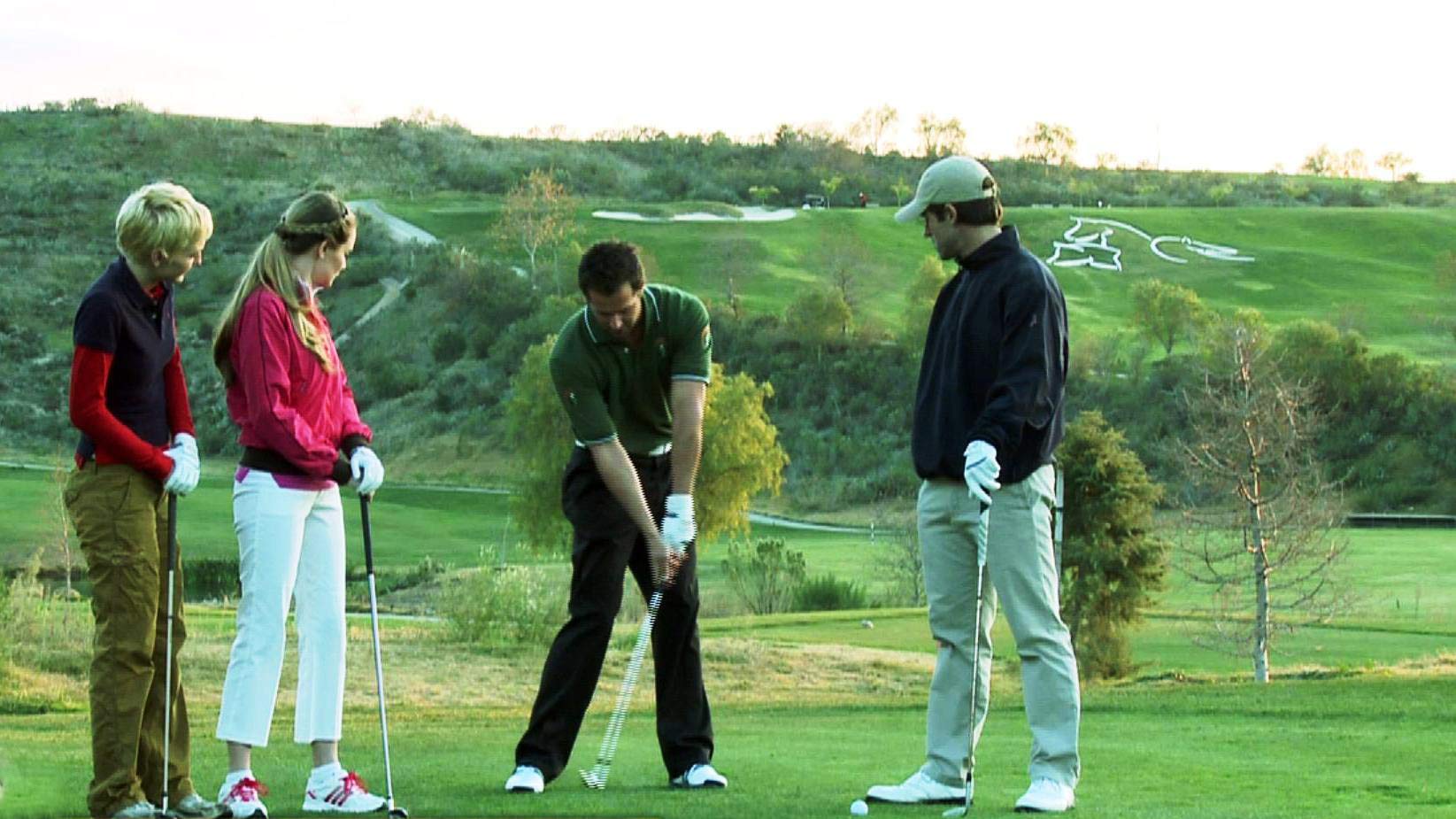 Best Black Left-Handed Golf Training Aid for Men – Original Patented Design | Improve Swing & Accuracy | Perfect for Driving Range & Course Practice