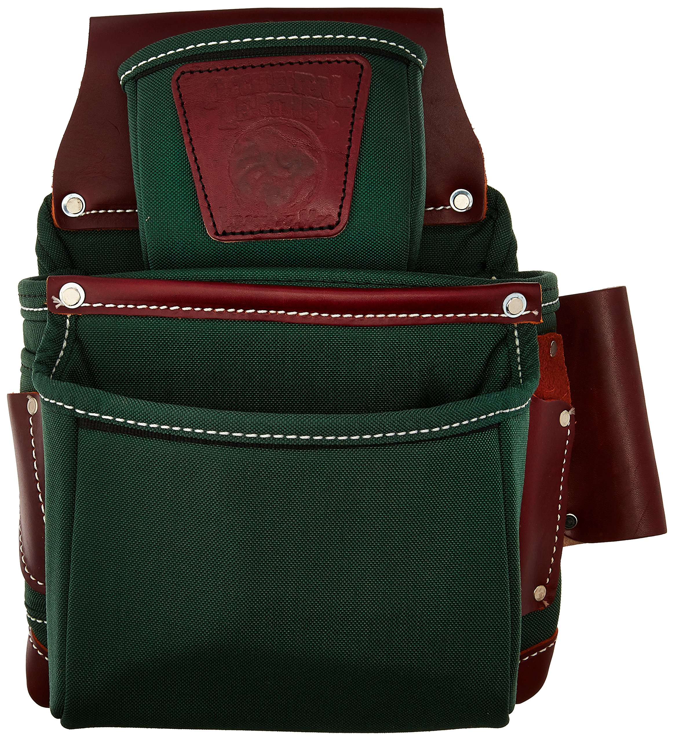 Occidental Leather 8060 OxyLights 3-Pouch Fastener Tool Bag - Durable Construction Work Belt for Electricians, Carpenters & Contractors | Perfect for Job Sites & DIY Projects