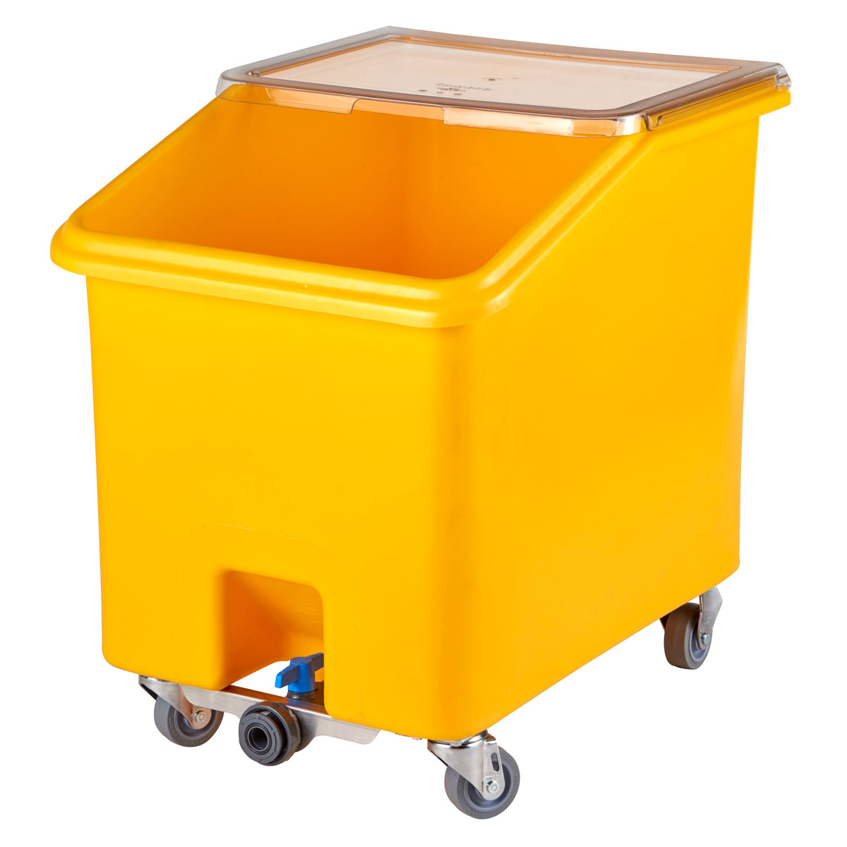 Cambro IBSD37229 37-Gallon Yellow Soak & Brine Tank - Commercial Food Prep & Restaurant Kitchen Equipment for Marinating, Brining & Soaking Meats & Vegetables