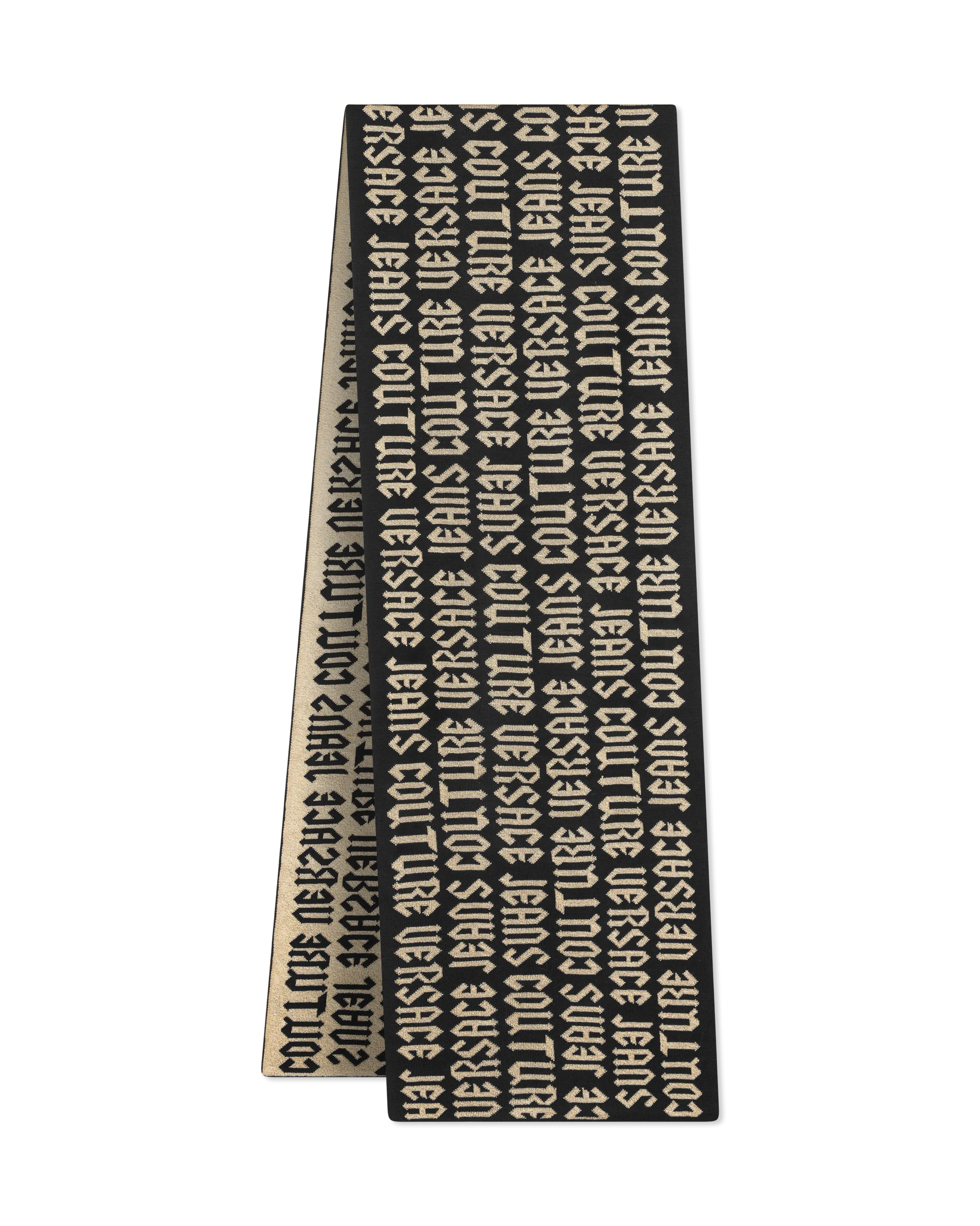 Stylish All Over Logo Two Tone Scarf - Fashionable Winter Accessory for Women & Men - Perfect for Cold Weather, Office Wear & Gift Giving