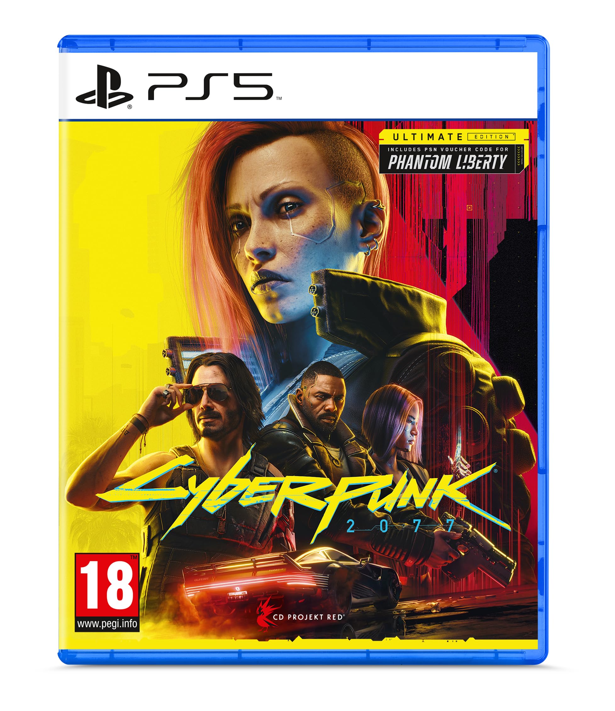 Cyberpunk 2077 Ultimate Edition PS5 | Open World RPG Game | Futuristic Action Adventure | Perfect for Night City Exploration & Next-Gen Gaming Experience